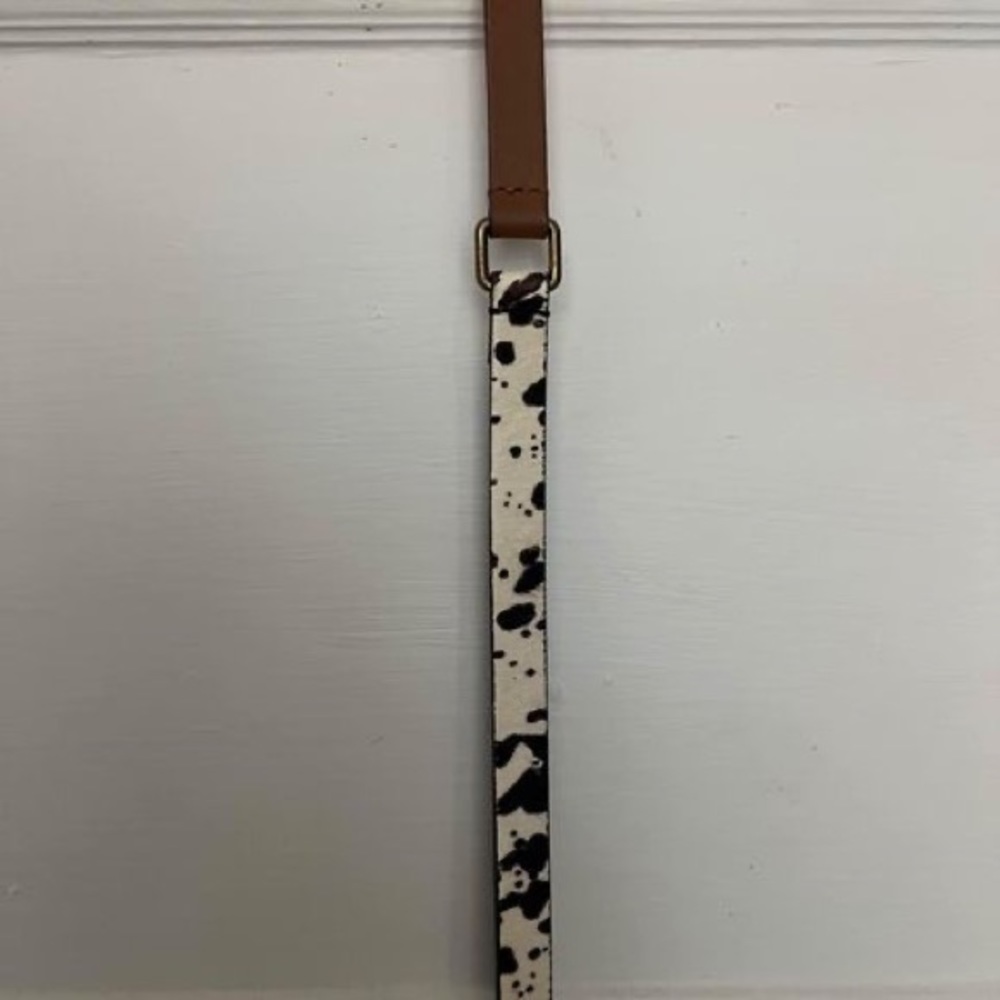 Leather belt